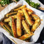 Baked Parmesan Zucchini Fries