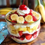 Banana Split Trifles
