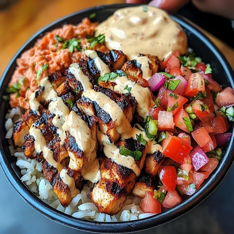 Burrito Bowls With Pico De Gallo & Chipotle Aioli