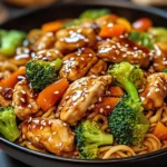 Chicken Teriyaki Noodles