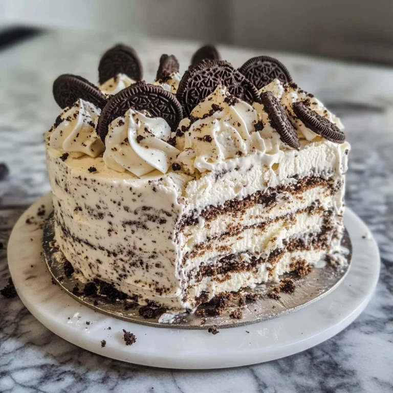 Cookies and Cream Ice Cream Cake