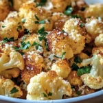 Crispy Parmesan Roasted Cauliflower Recipe
