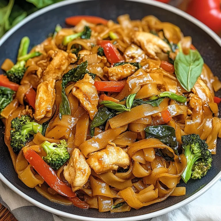 Drunken Noodles (Pad Kee Mao)