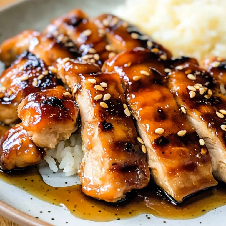 Easy Chicken Teriyaki with Marinade
