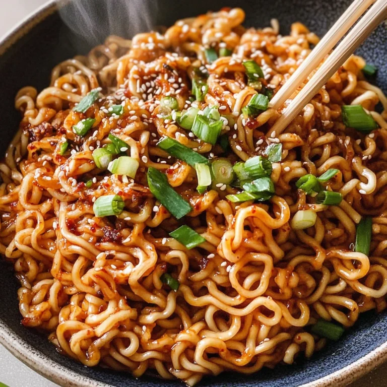 Easy Garlic Chili Oil Noodles