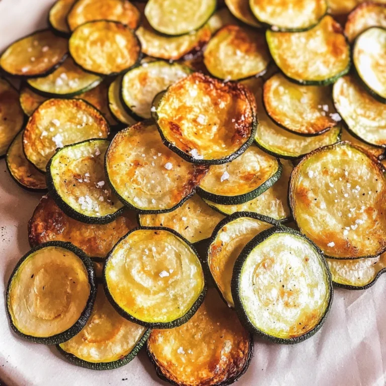 Easy Oven-Baked Zucchini Chips