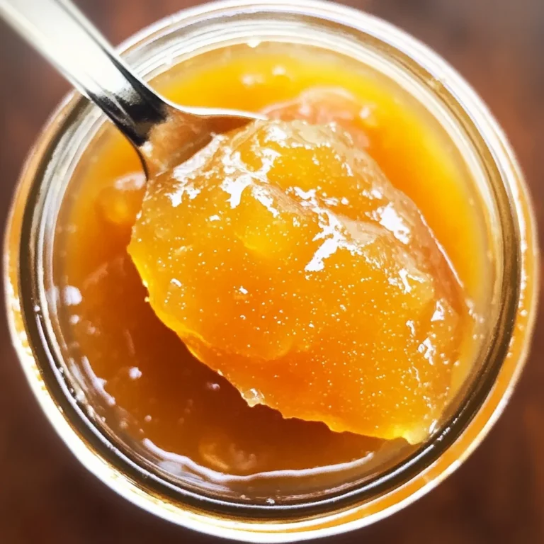 French Peach Jam Recipe