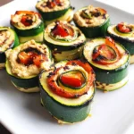 Grilled Zucchini Hummus Roll-Ups Recipe