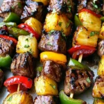 Hawaiian Steak Kabobs