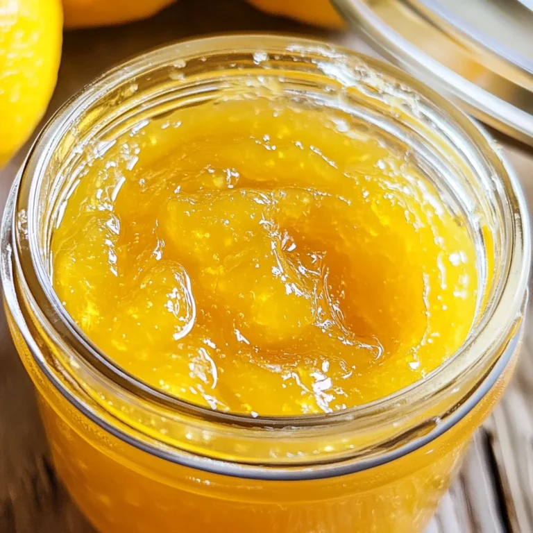 Italian Lemon Jam