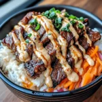 Korean Beef Bibimbap With Gochujang Aioli