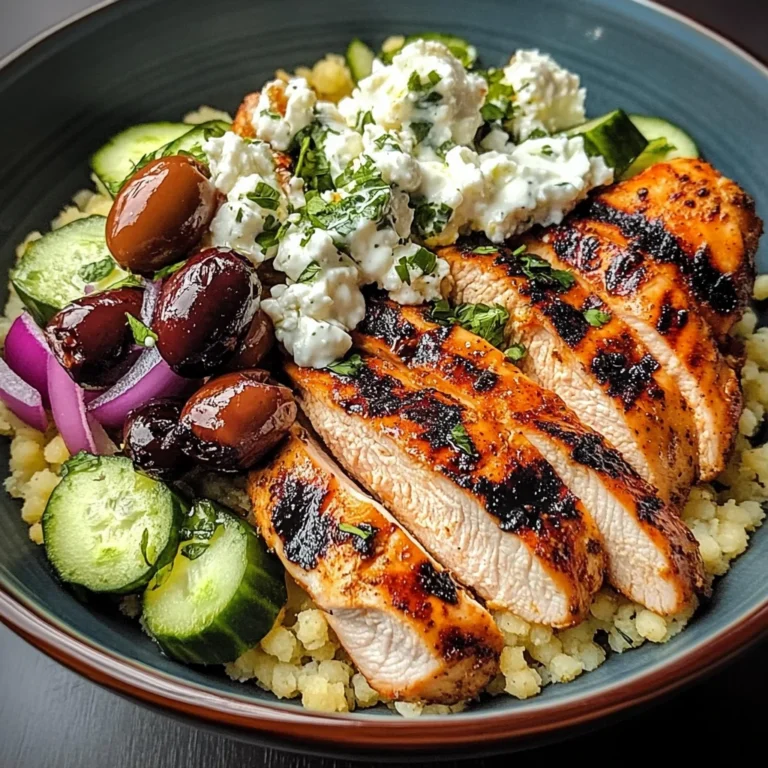 Mediterranean Chicken Bowls