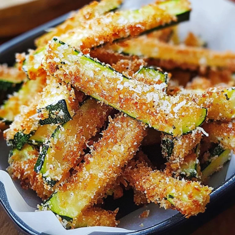 Parmesan Zucchini Fries