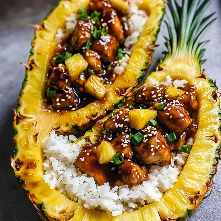 Pineapple Chicken With Rice Recipe