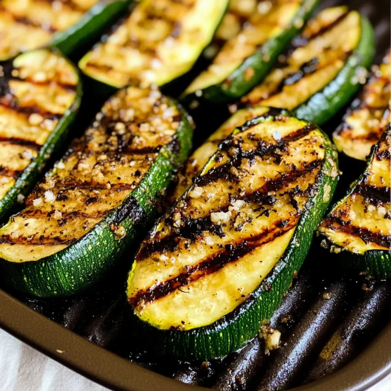 Simple Grilled Zucchini Recipe