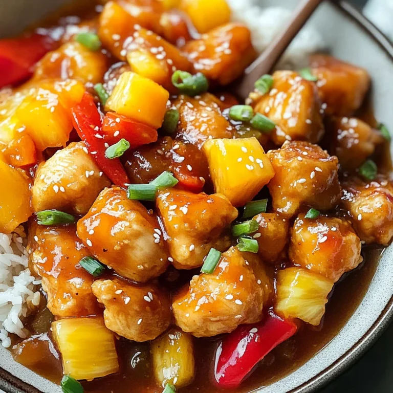 Sweet And Sour Chicken Recipe