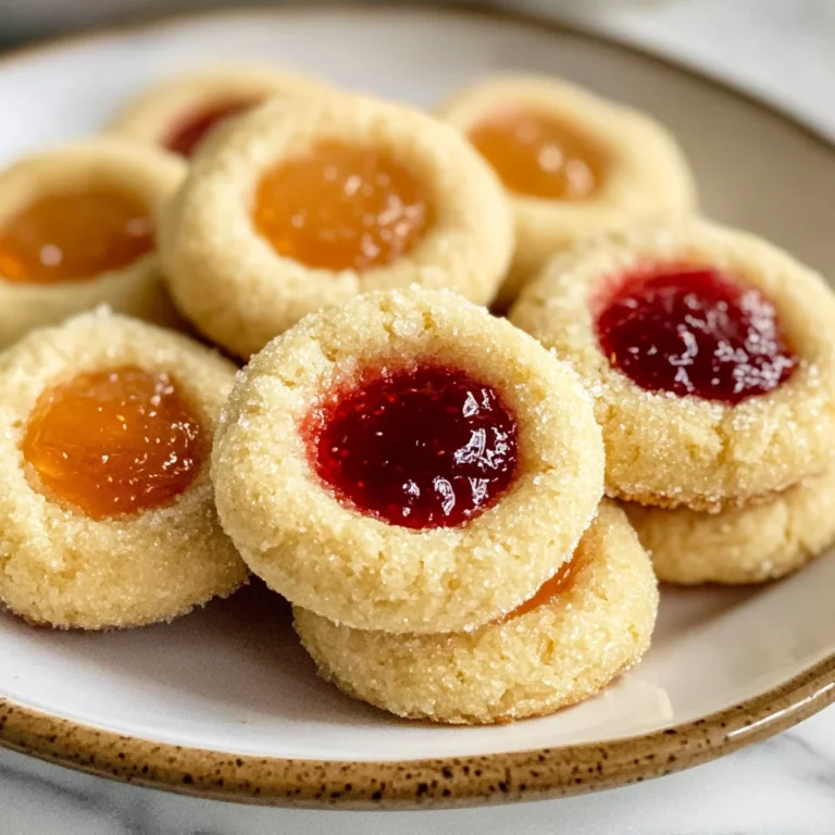 Thumbprint Cookies