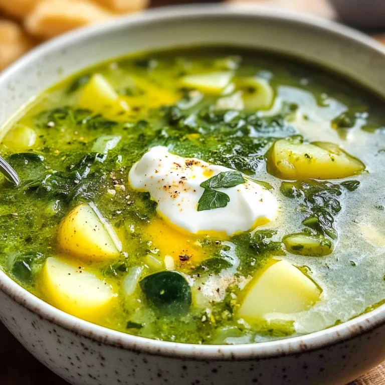 Ukrainian Green Borscht