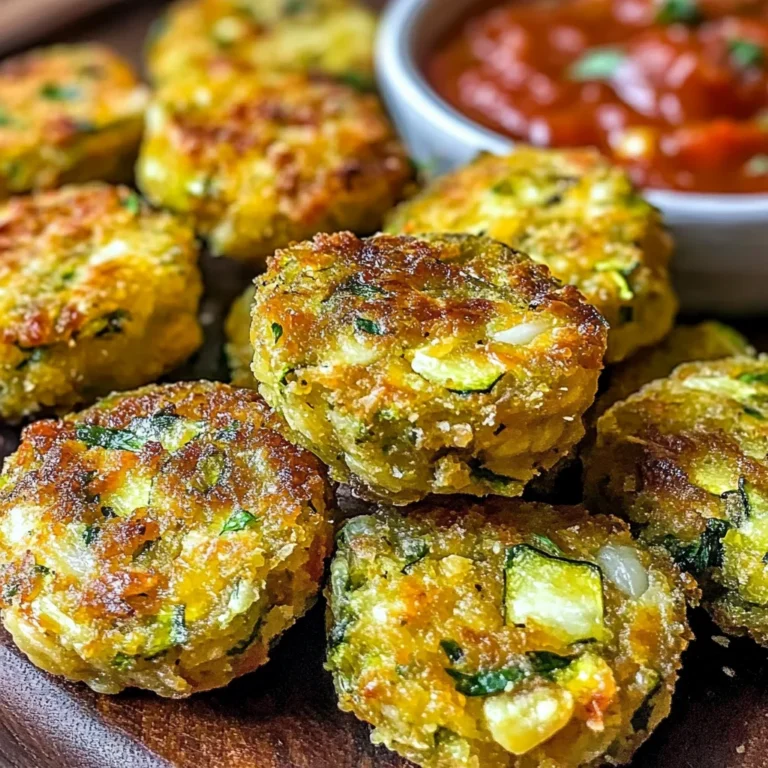 Zucchini Garlic Bites