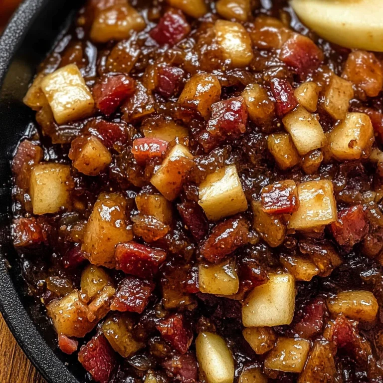 Apple Whiskey Turkey Bacon Jam