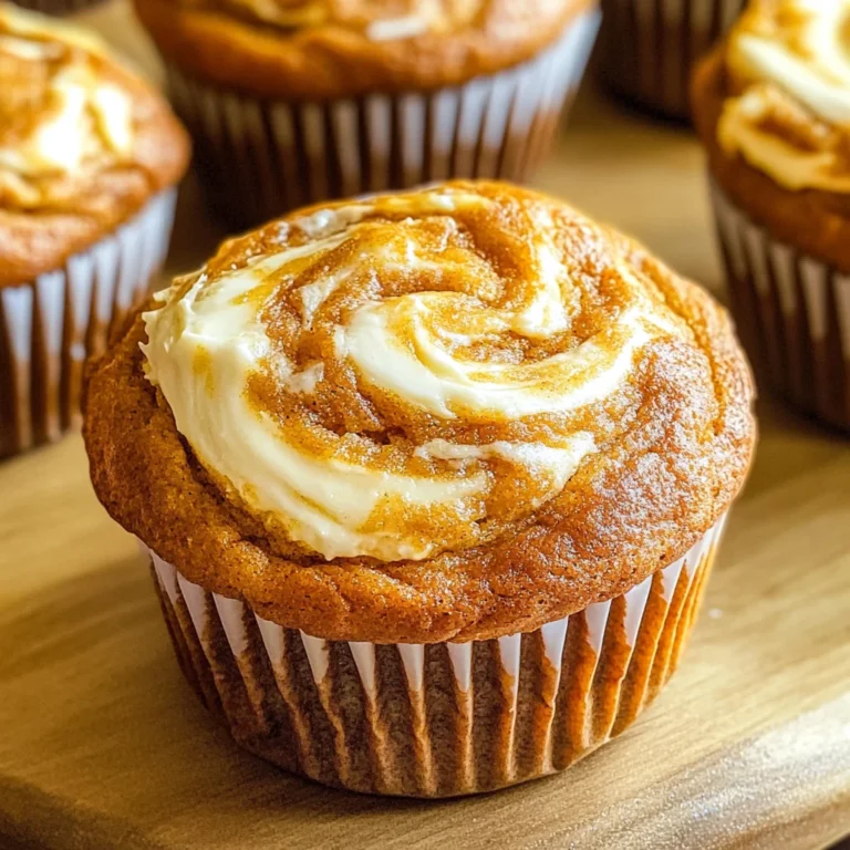 Best Swirled Pumpkin Cream Cheese Muffins