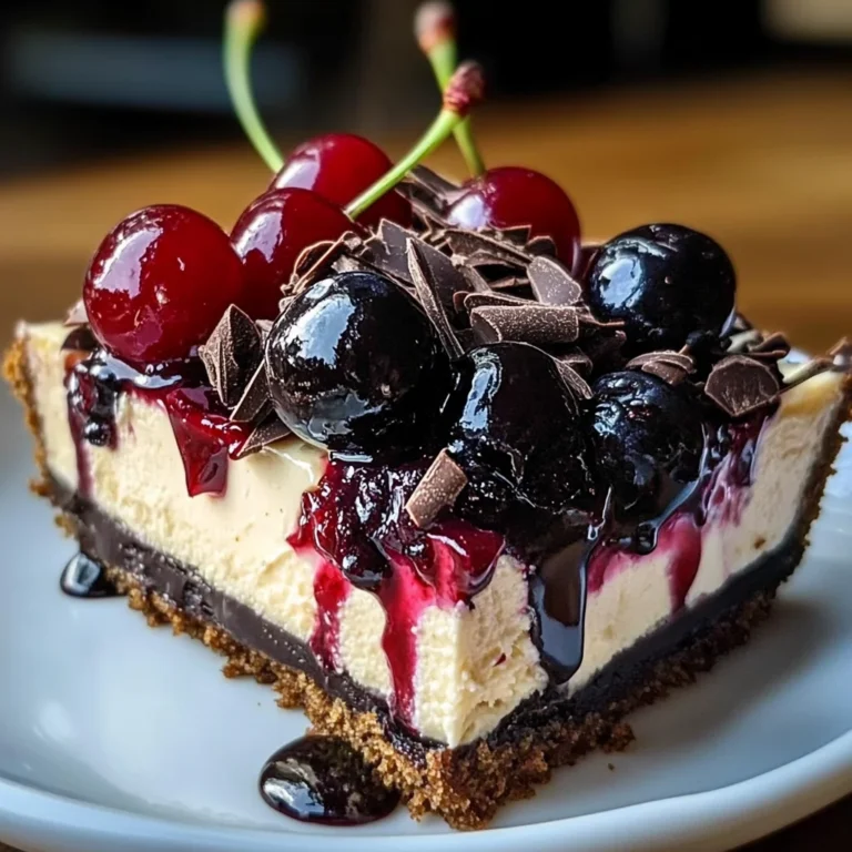 Bourbon Biscuit Cherry Cheesecake Tart