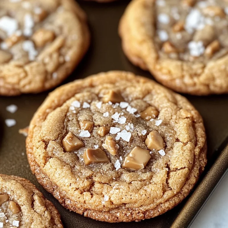 Brown Butter Coffee Toffee Cookies