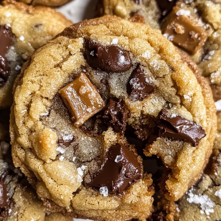 Browned Butter Toffee Chocolate Chip Cookies