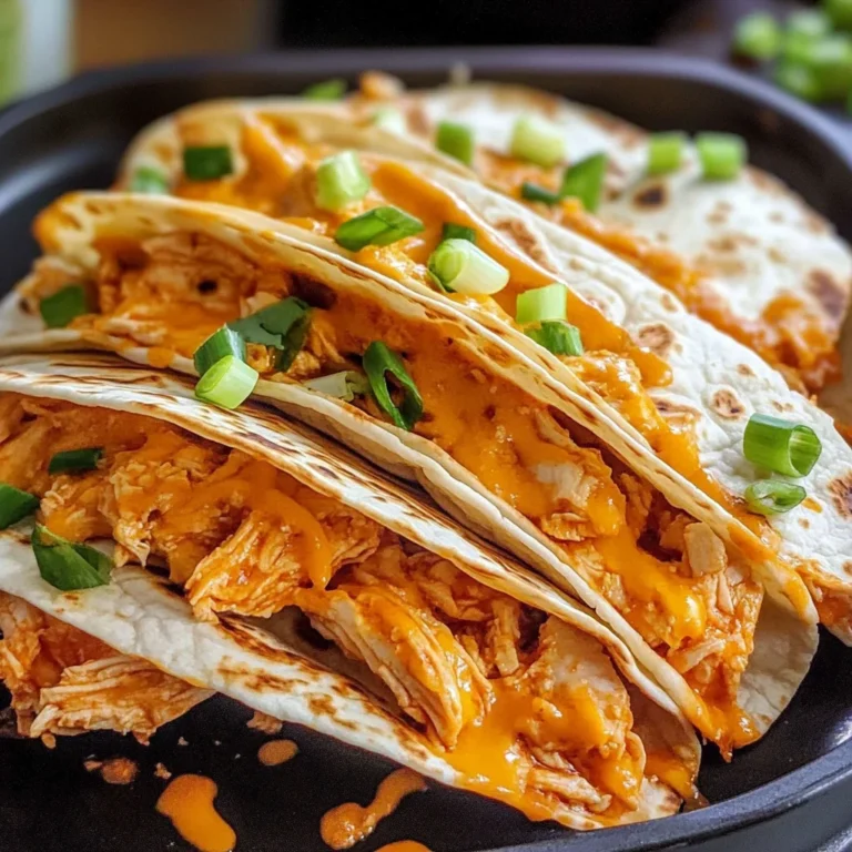 Buffalo Chicken Tacos Recipe
