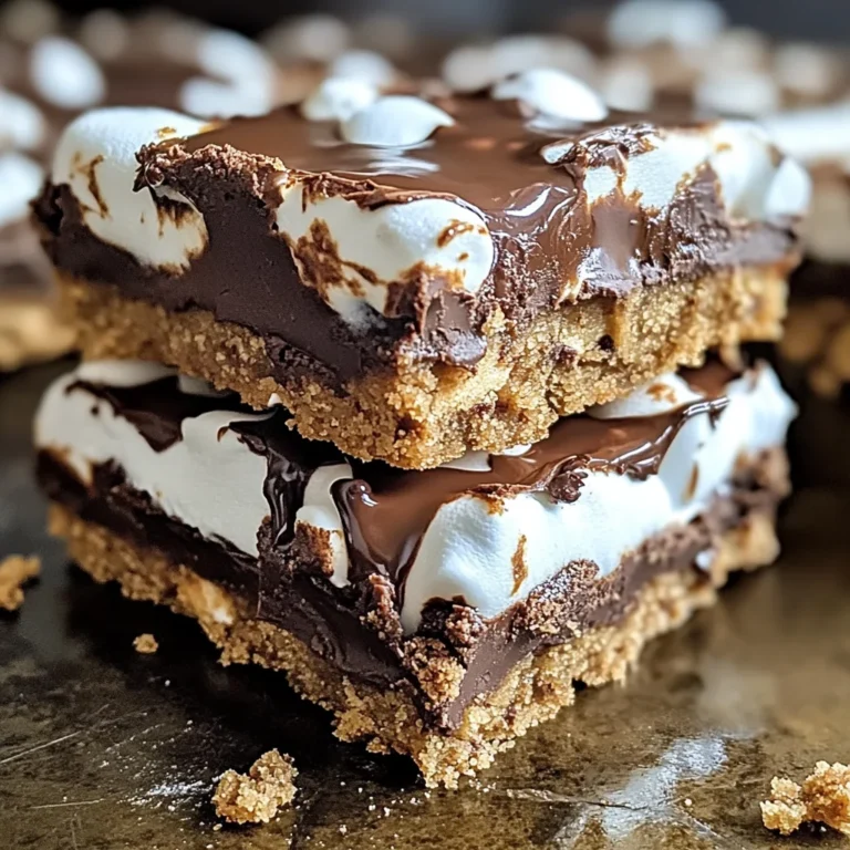Chocolate Marshmallow Cookie Bars