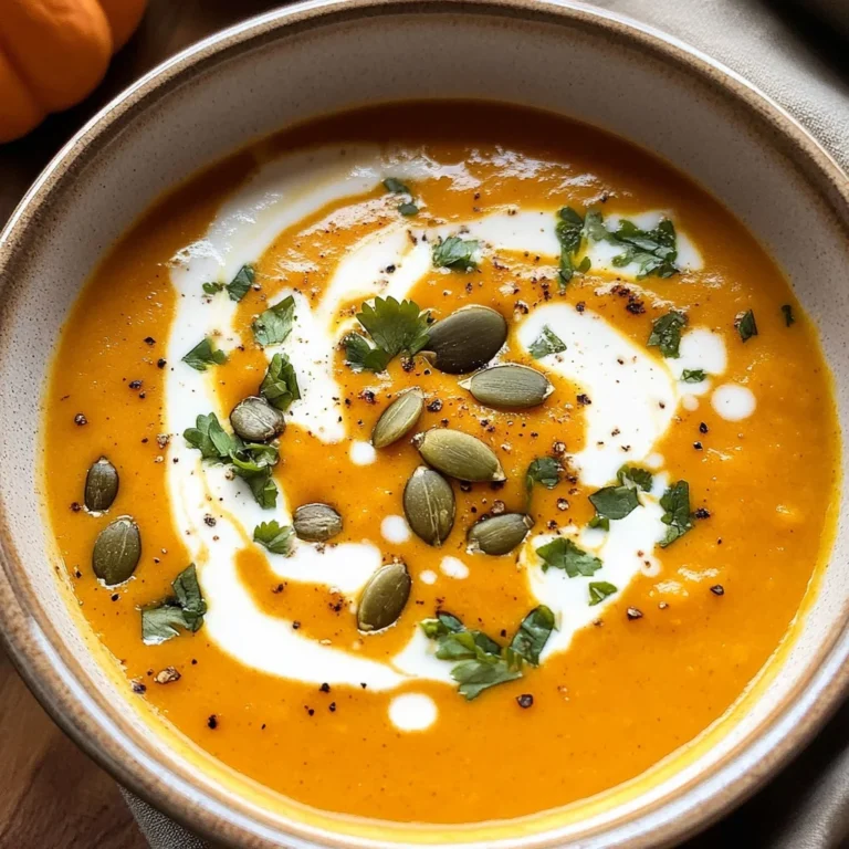 Coconut Curry Pumpkin Soup