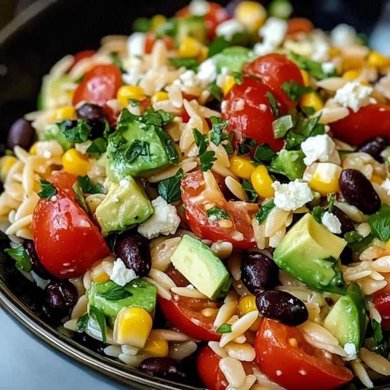 Cowboy Orzo Salad