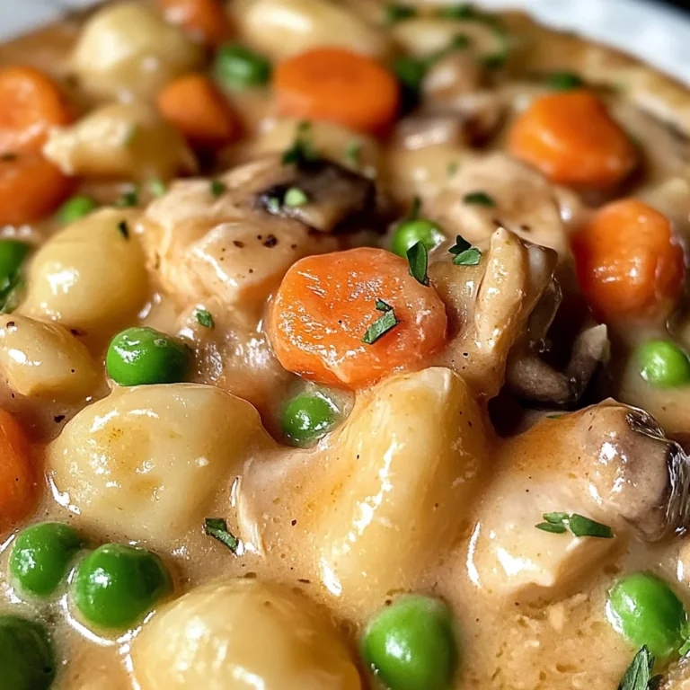 Creamy Chicken and Gnocchi Pot Pie Recipe