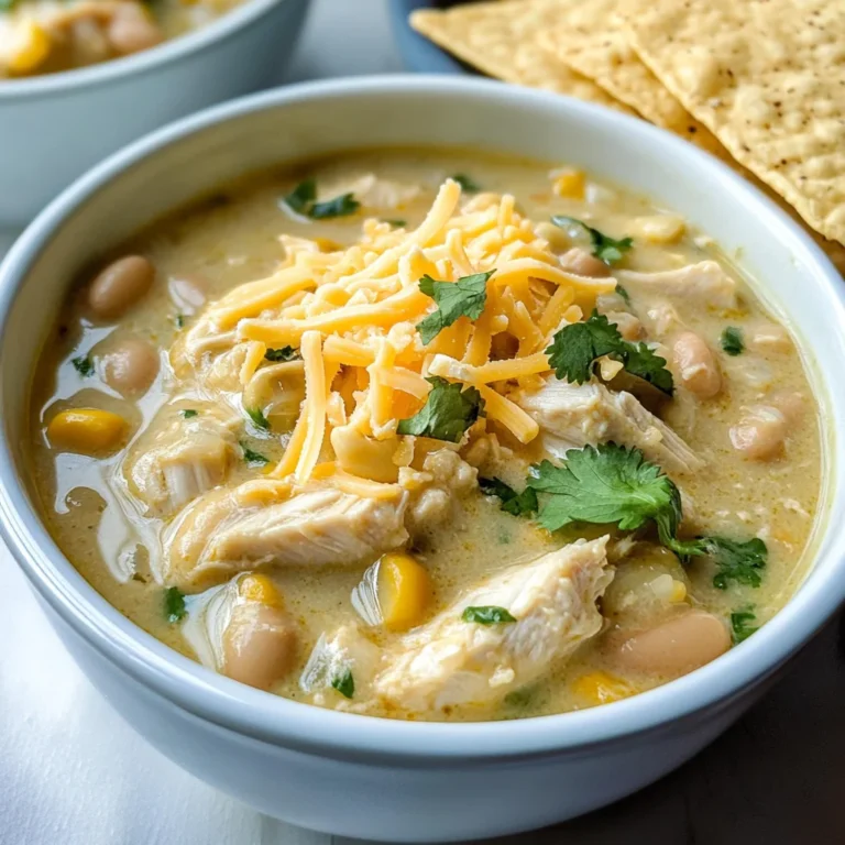Creamy White Chicken Chili Recipe