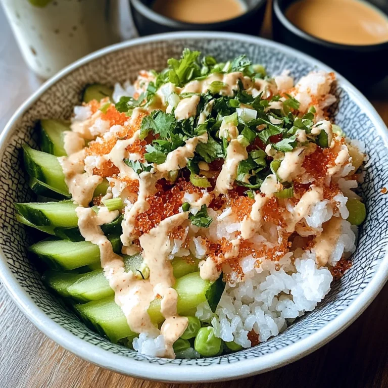Crunch Roll Sushi Bowl