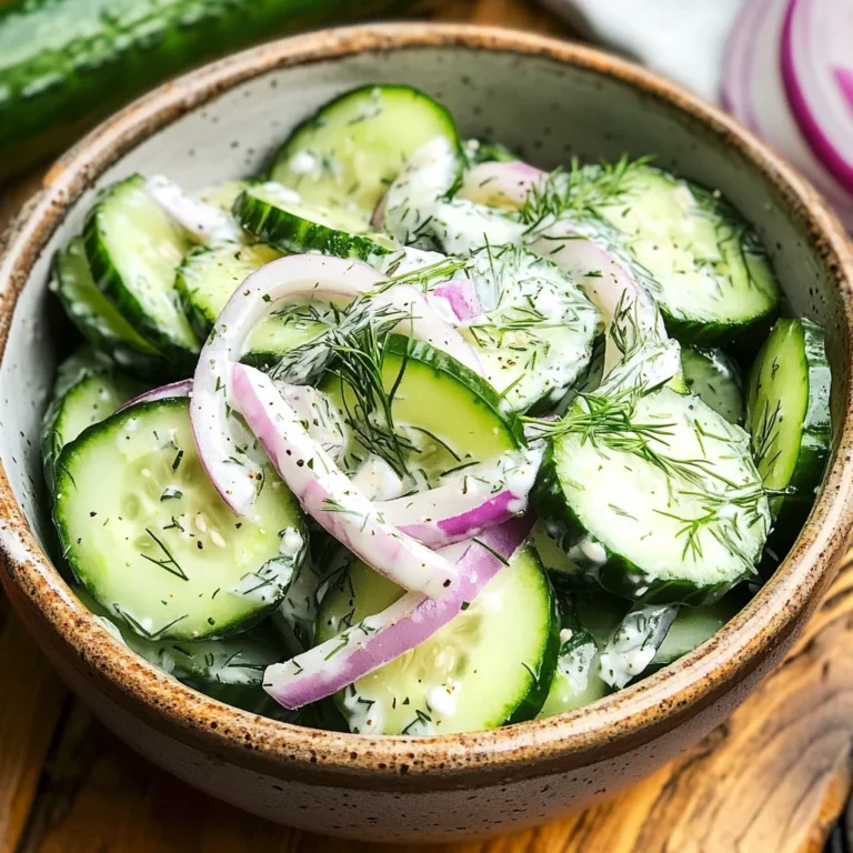 Cucumber Dill Salad