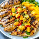 Grilled Mango Pineapple Chicken