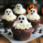 Halloween Cupcakes: Ghost Cupcakes