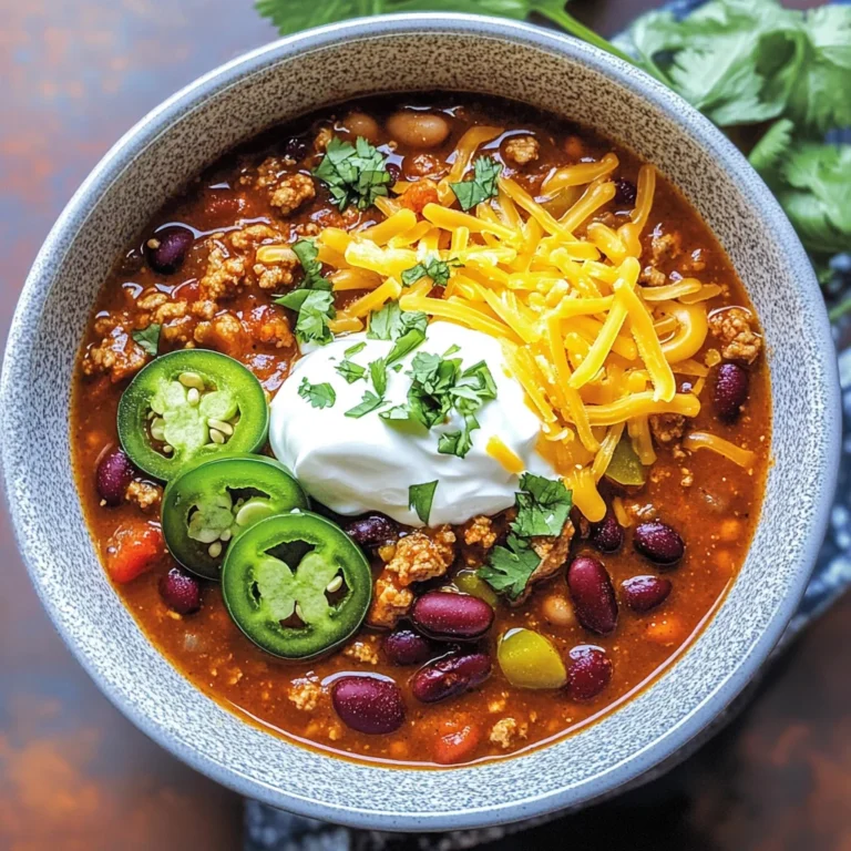 Healthy Turkey Chili