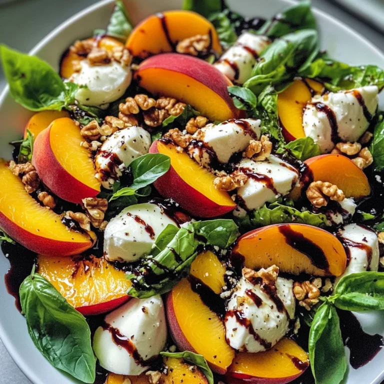 Millionaire Peach Salad