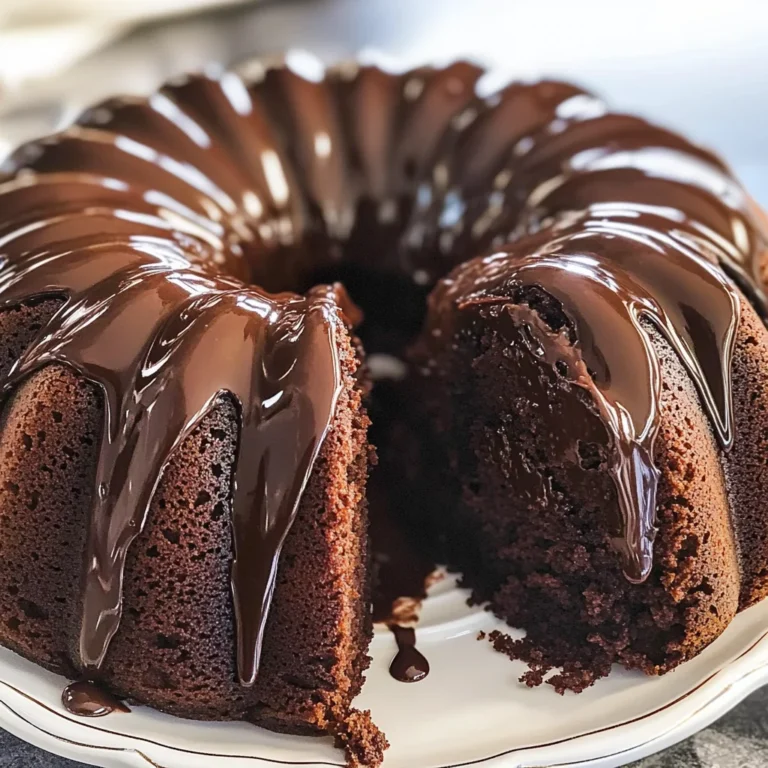 Nanny’s Chocolate Fudge Brownie Cake