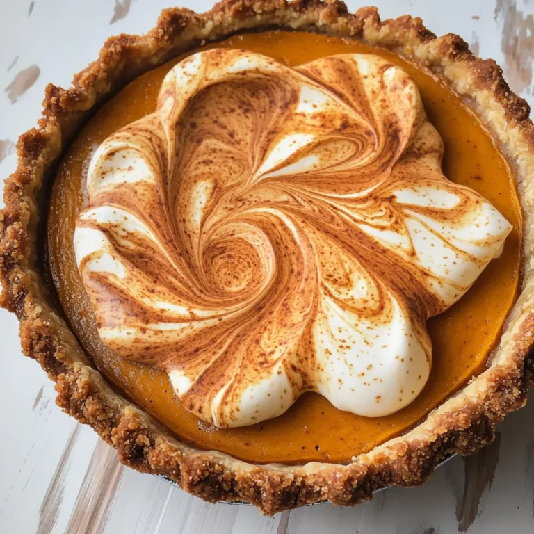 Pumpkin Mascarpone Pie