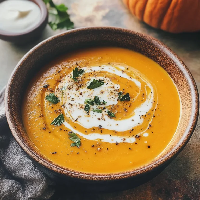 Roasted Pumpkin Soup