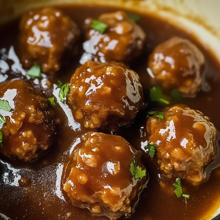 Slow Cooker Salisbury Steak Meatballs: Family-Friendly Comfort