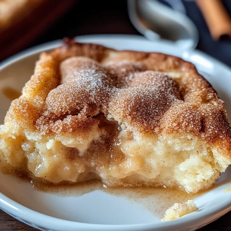 Snickerdoodle Cobbler