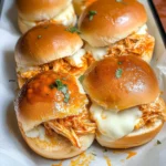 Spicy Buffalo Chicken Sliders