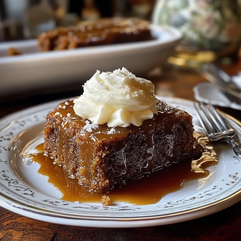Sticky Toffee Pudding