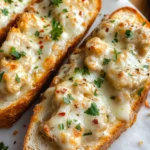 The Viral Chicken Alfredo Garlic Bread I'm Obsessed With