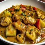 Caribbean Delight: Creamy Chicken with Potatoes and Coconut