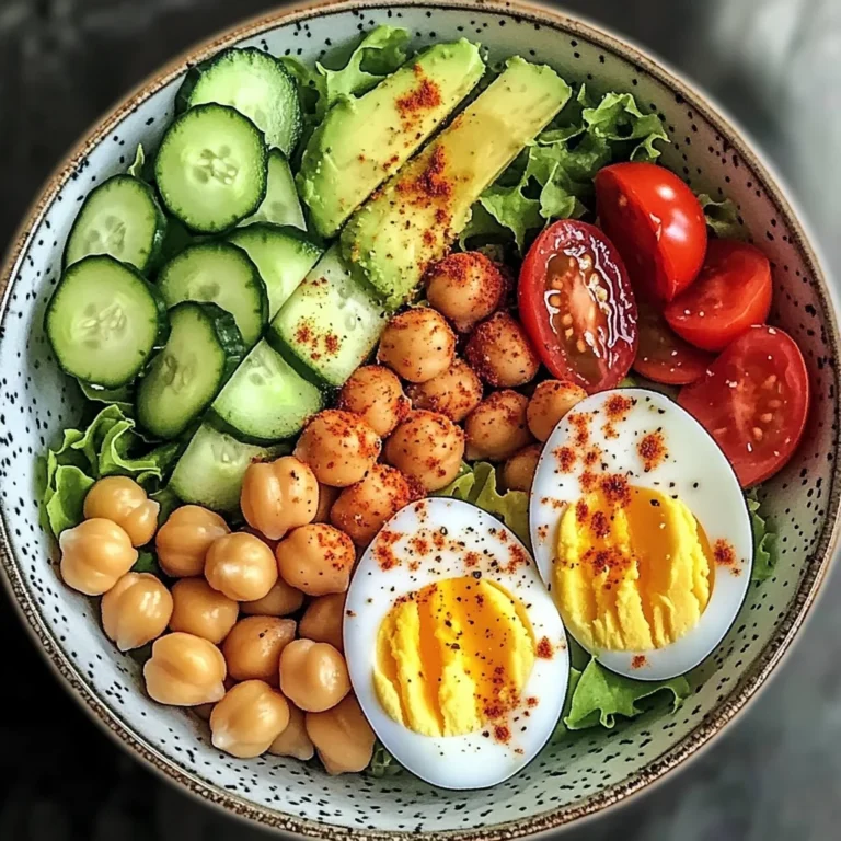 Chickpea & Egg Power Bowl